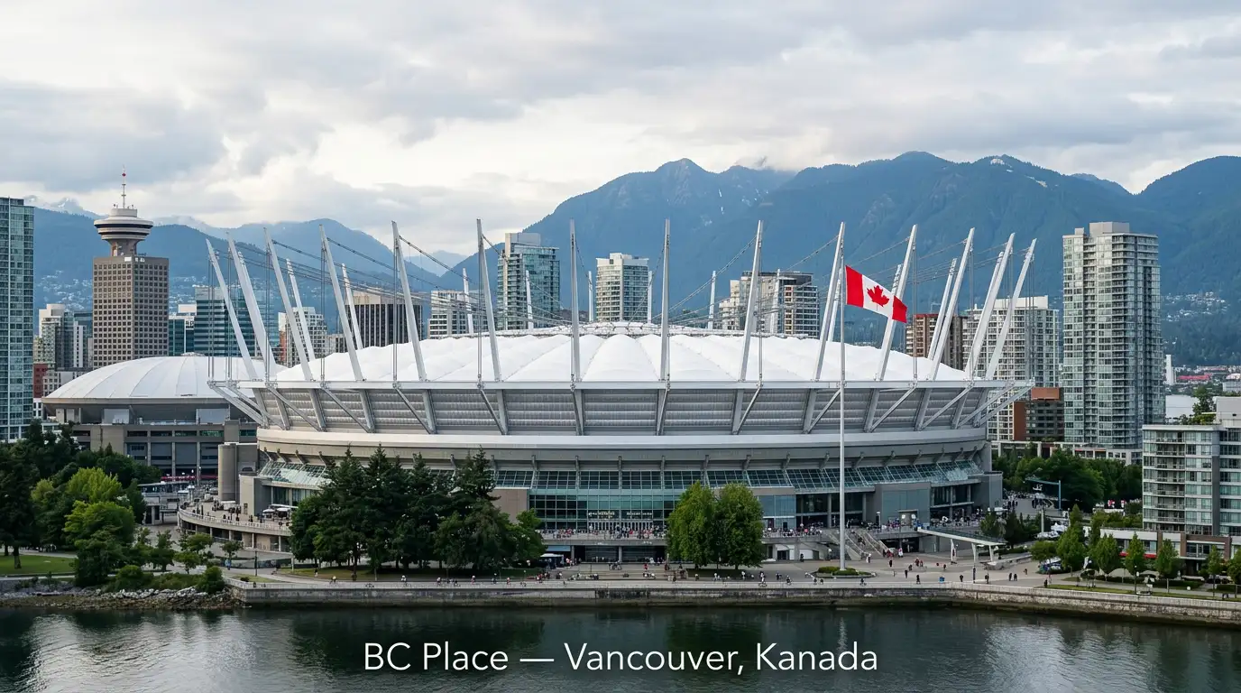 BC Place in Vancouver für die WM 2026