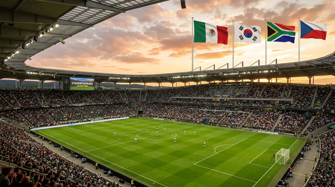 WM 2026 Gruppe A mit Mexiko, Südkorea, Südafrika und Tschechien im Überblick