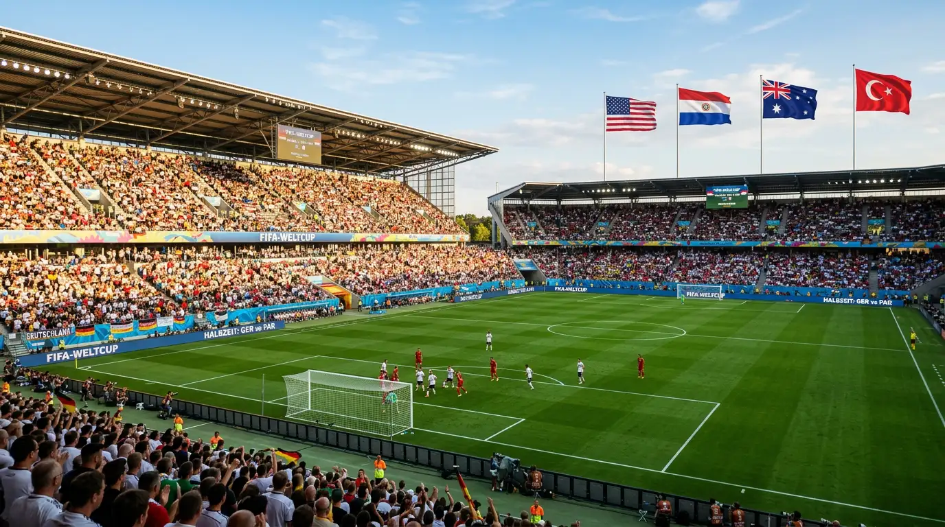 WM 2026 Gruppe D mit USA, Paraguay, Australien und Türkei