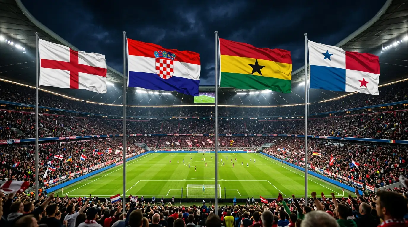 WM 2026 Gruppe L mit England, Kroatien, Ghana und Panama