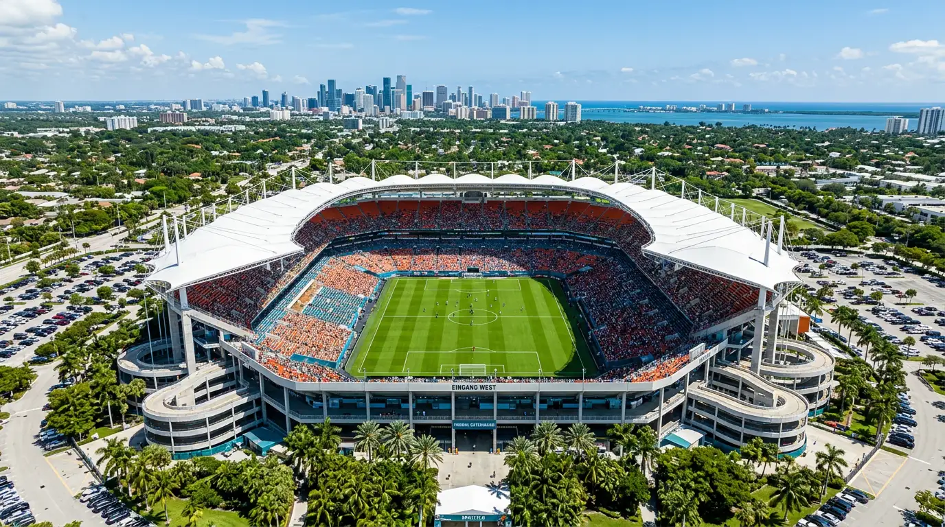 Hard Rock Stadium in Miami für die WM 2026