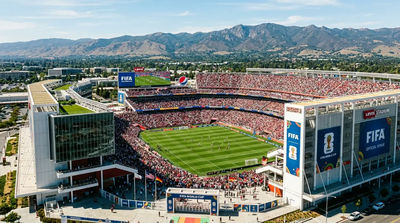 Levi's Stadium in San Francisco für die WM 2026
