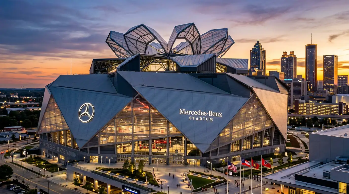 Mercedes-Benz Stadium in Atlanta für die WM 2026