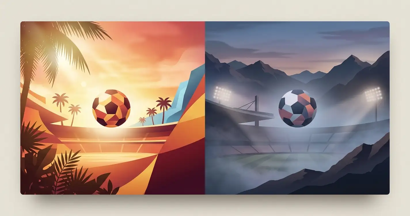 Redaktionelle Übersichtsgrafik der beiden Achtelfinal-Spiele vom 5. Juli 2026