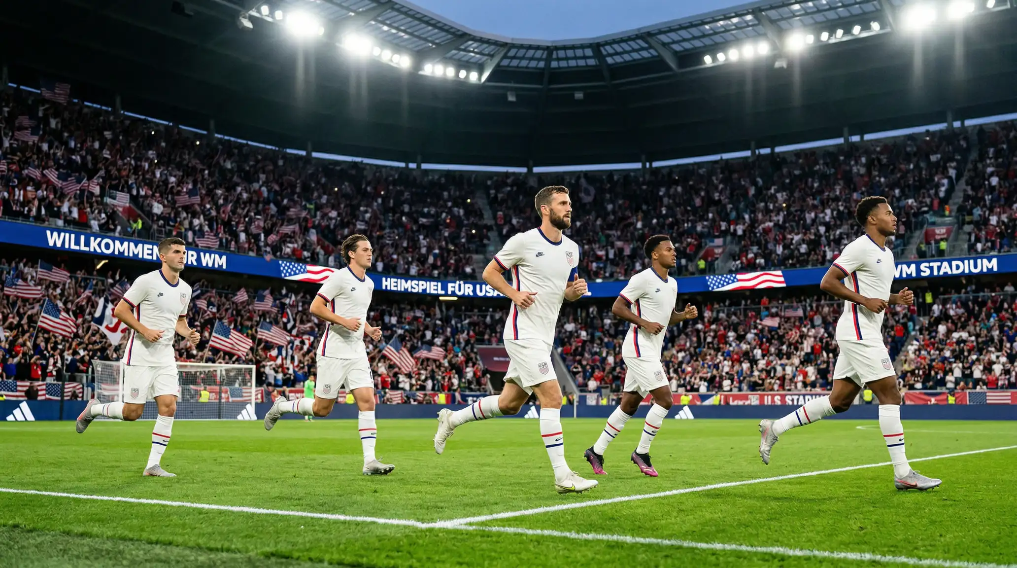 US-amerikanische Nationalmannschaft bei der WM 2026 - Gastgeber mit hohen Erwartungen