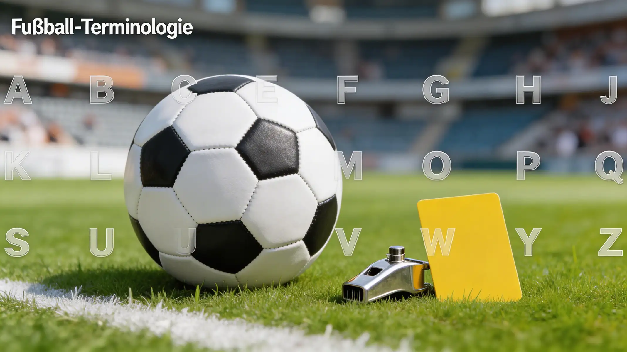 Glossar der Fussball- und Wettbegriffe für die WM 2026