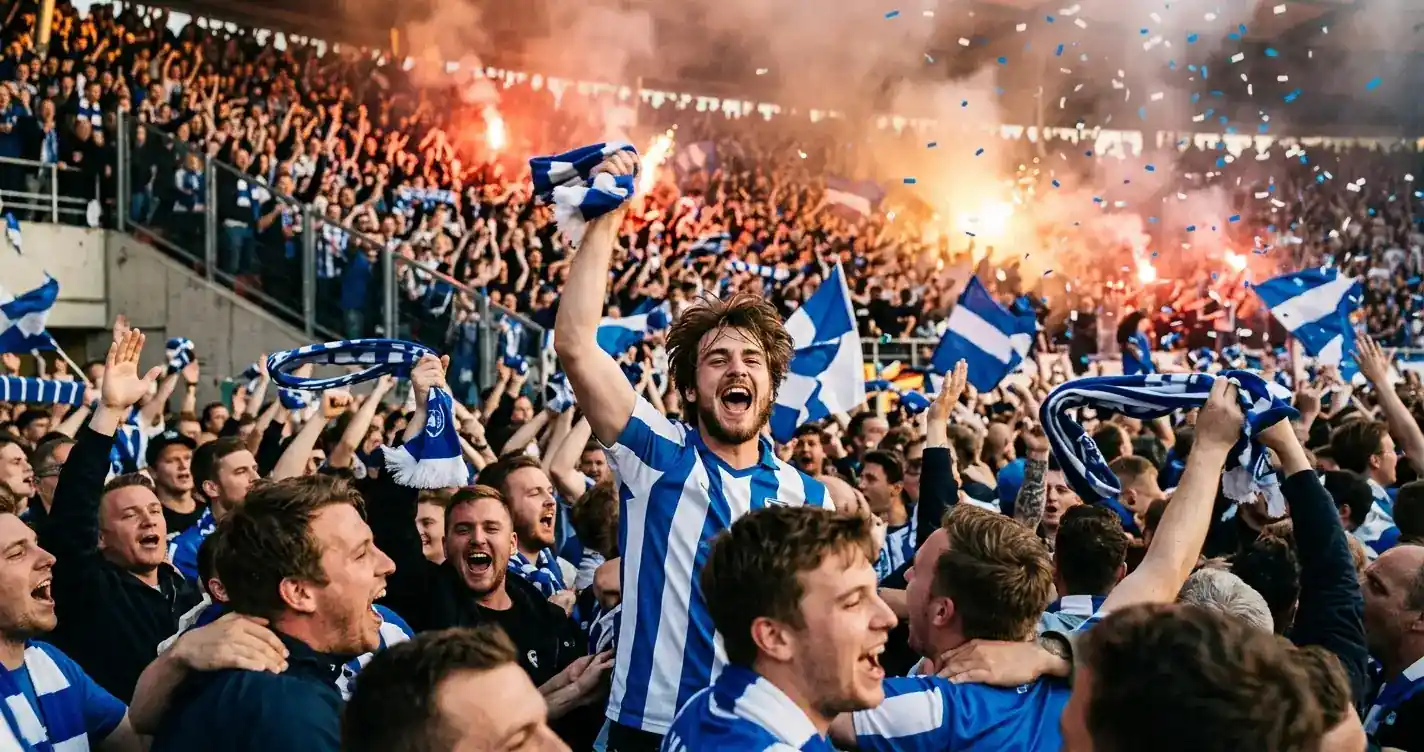 Kap-Verde-Anhängerinnen und -Anhänger feiern das historische Achtelfinal-Ticket bei der WM 2026