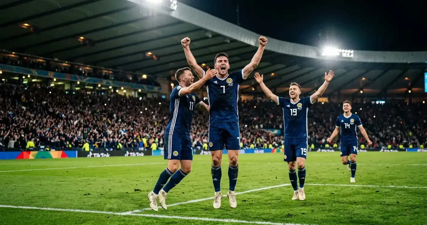 Schweizer Nationalspieler feiern den Einzug ins WM-Viertelfinal nach dem Penaltyschiessen
